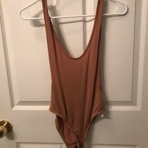 Tan Bodysuit